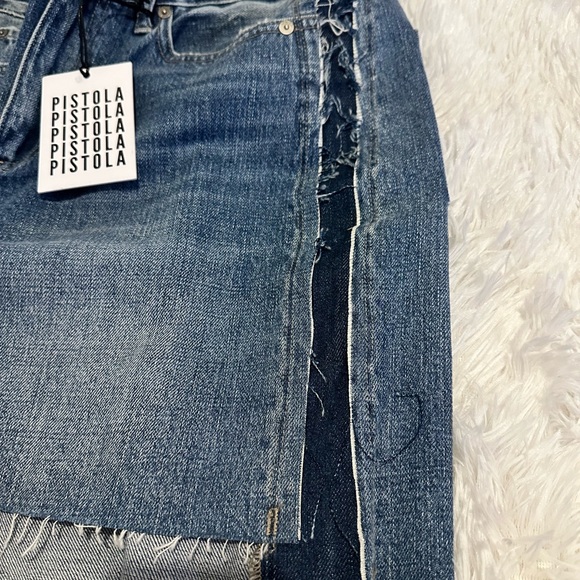 NWT! ANTHROPOLOGIE PISTOLA DENIM SKIRT - Picture 7 of 8